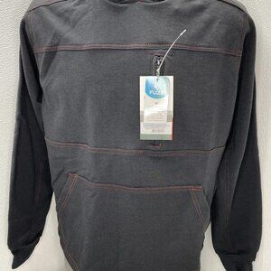 NEW LAKELAND Men Hoodie Black Size 2XL High Performance Fire Resistant Pullover